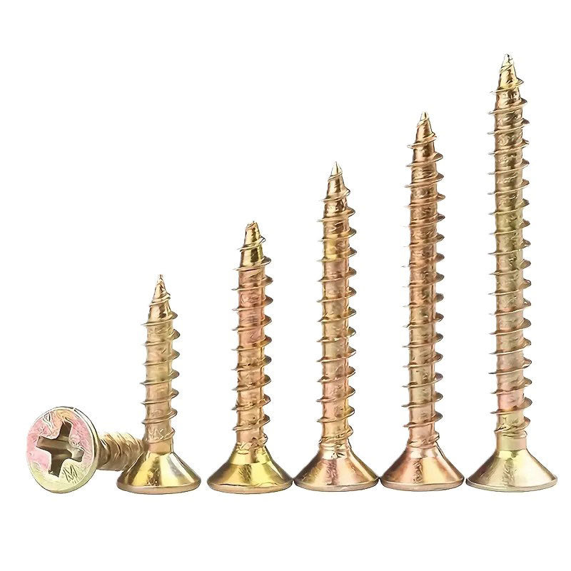 Tornillo Para Madera Aglomerada Cabeza Phillips Punta Fina SafeMax