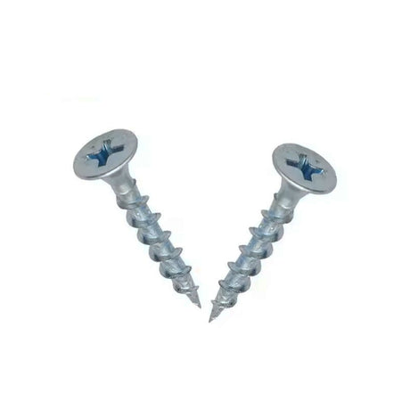 Tornillo para Volcanita Madera Cabeza Plana Punta Fina Zincado CRS SafeMax