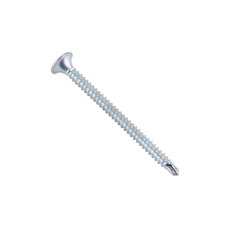 Tornillo para Volcanita Cabeza Plana Punta Broca Zincado SafeMax