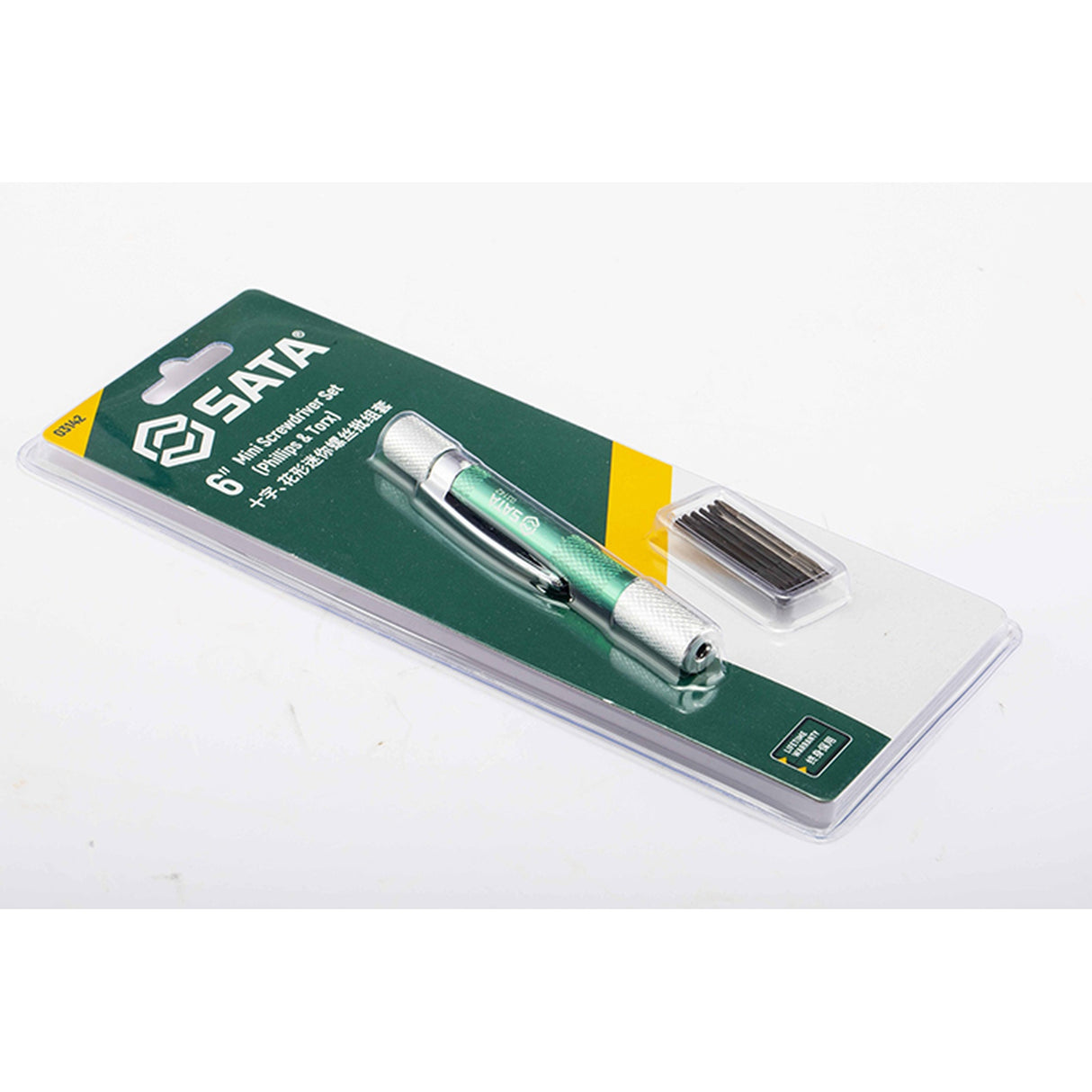 Juego Mini Destornillador Desmontable Phillips-Torx Sata