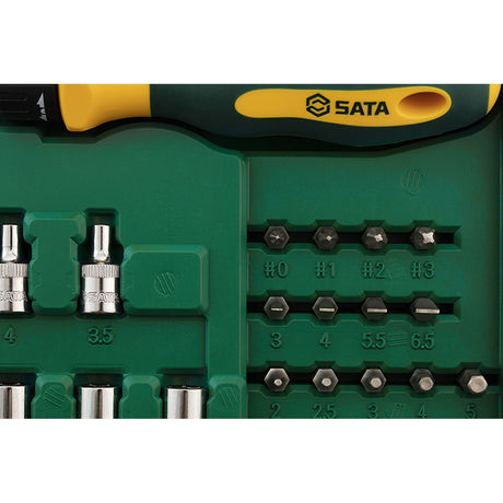 Set 60 Dados y Puntas Sata