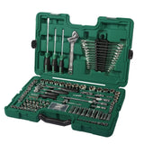 Juego Dados Hexagonal mm pulg 1/4"-3/8"-1/2" 124Pzs Sata
