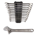 Juego Dados Hexagonal mm pulg 1/4"-3/8"-1/2" 124Pzs Sata