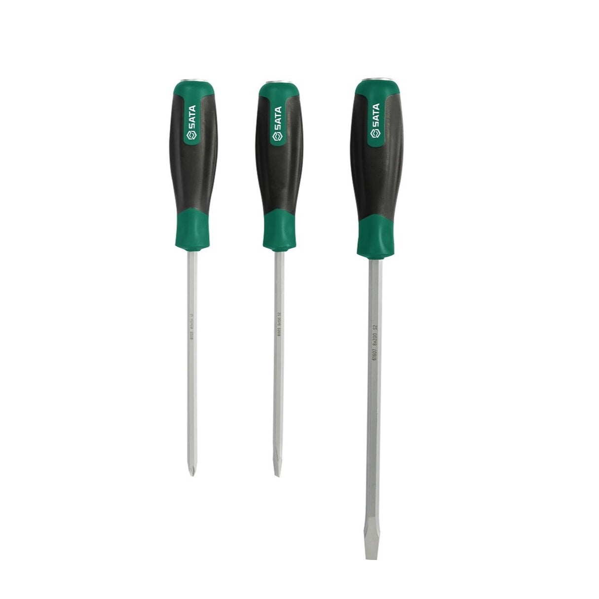 Juego Dados Hexagonal mm pulg 1/4"-3/8"-1/2" 124Pzs Sata