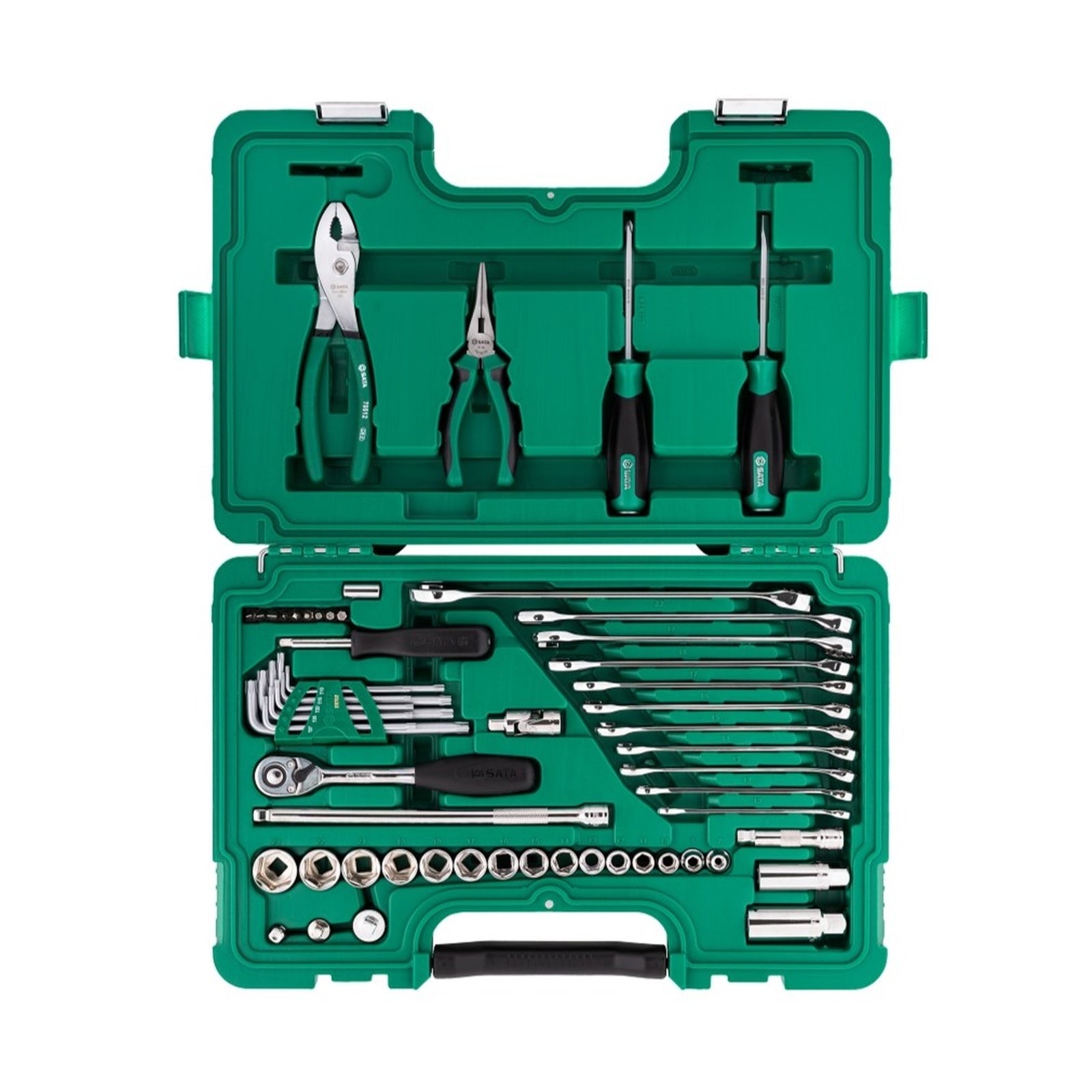 Juego Herramientas Automotriz 59Pzs Sata - Durabilidad y Precisión