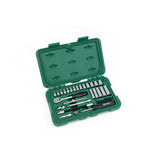 Juego Dados Hexagonal 1/4" 3.5-14mm 25Pzs Sata