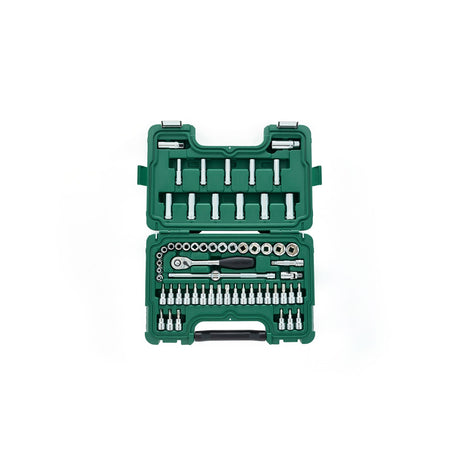 Juego Dados Hexagonal 3/8" 6-24mm 60Pzs Sata