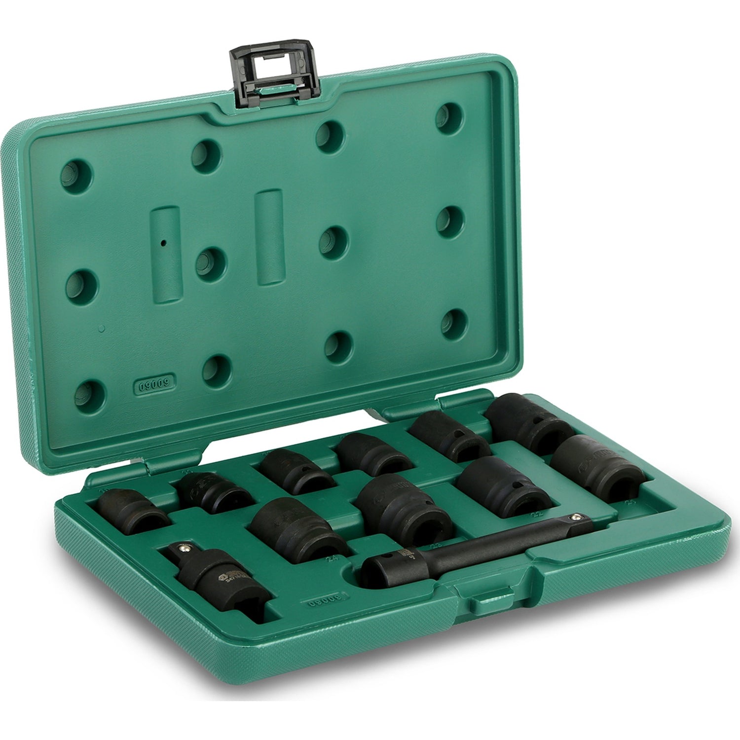 Juego Dados Impacto 1/2" 10-24mm 12Pzs Sata