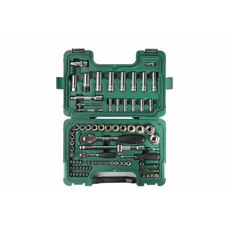 Juego Dados Hexagonal 1/4" y 1/2" 3.5-14mm 86Pzs Sata