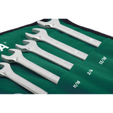 Juego Llaves Punta Corona 1/4"-7/8" 11Pzs Sata