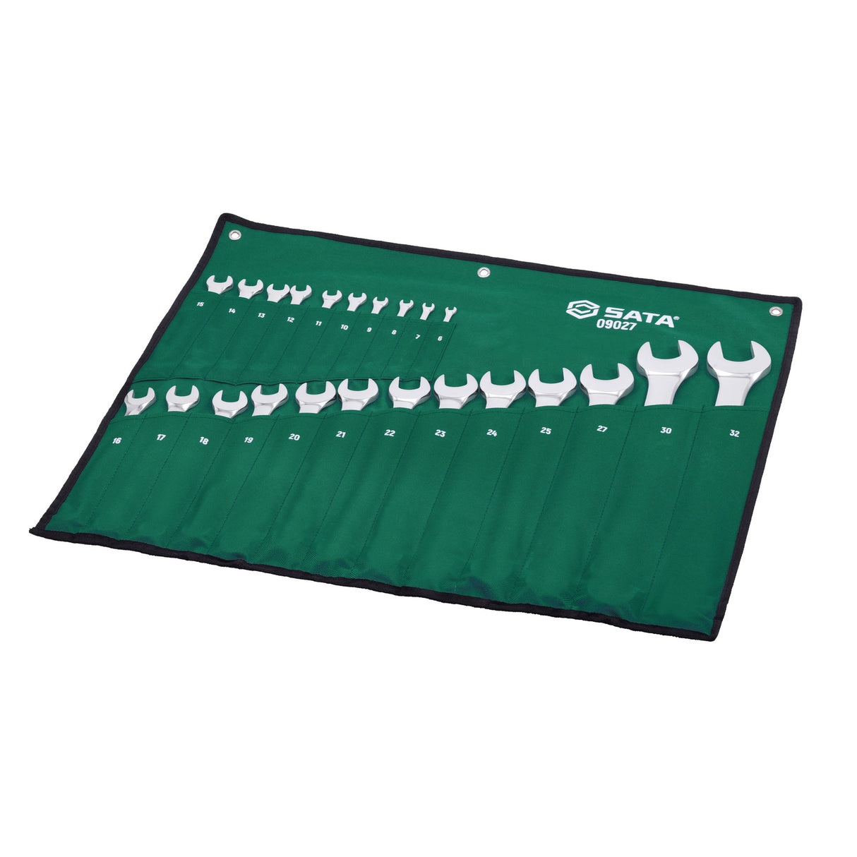 Juego Llaves Punta Corona 6-32mm 23Pzs Sata