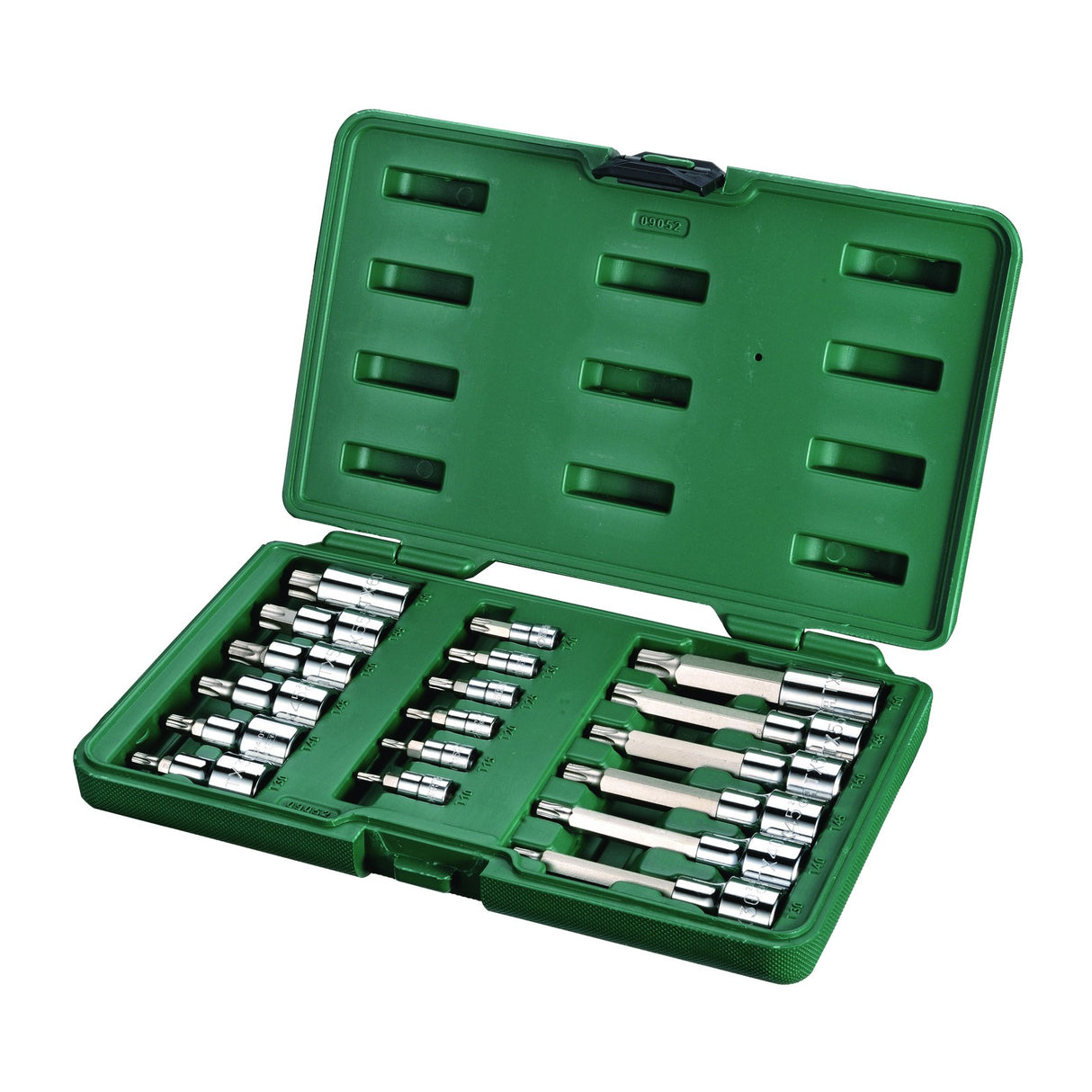 Juego Dados Punta Torx 1/4"-1/2" 18Pzs Sata