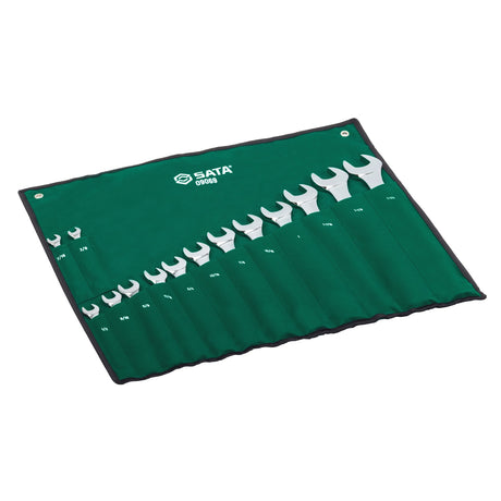 Juego Llaves Punta Corona 3/8"-1.1/4" 14Pzs Sata