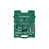 Juego Dados 12 Puntas 1/2" 5/16"-1.1/4" 22Pzs Sata