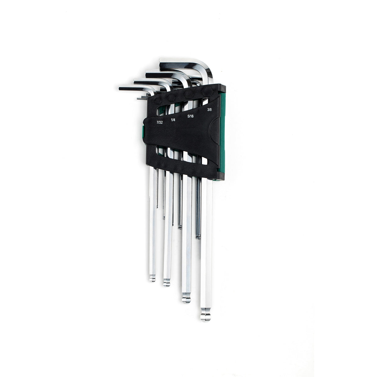 Juego Llaves Allen Punta Redonda XL 1/16"-3/8" 12Pzs Sata