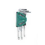 Juego Llaves Allen Punta Redonda L 1.5-10mm 9Pzs Sata