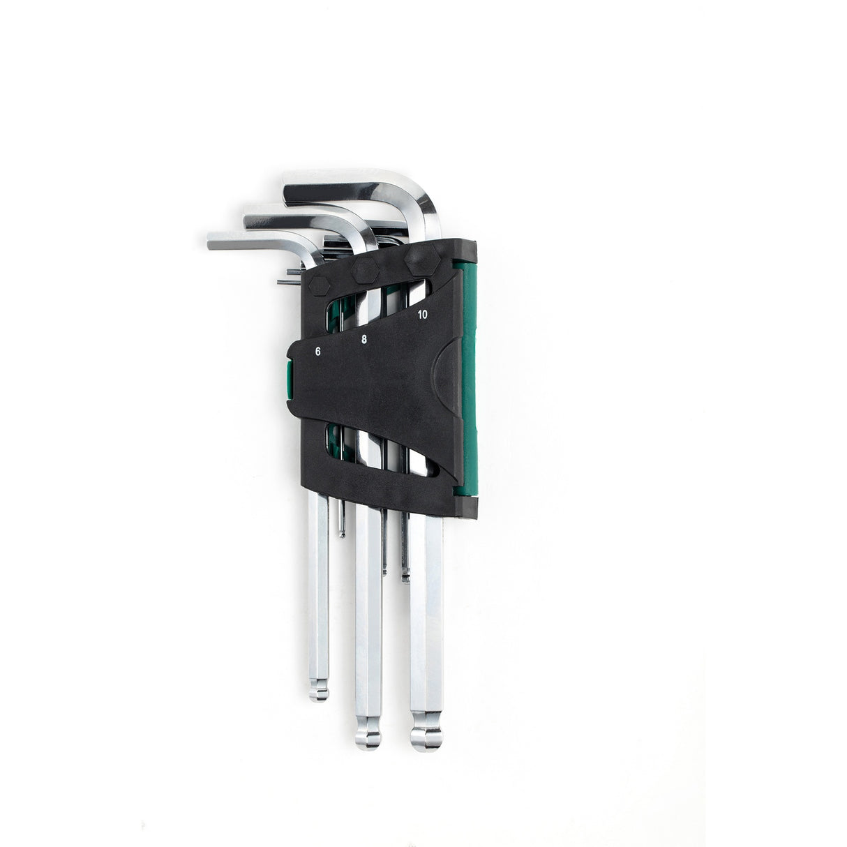 Juego Llaves Allen Punta Redonda L 1.5-10mm 9Pzs Sata