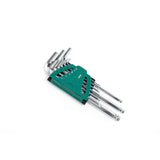 Juego Llaves Allen Punta Redonda L 1.5-10mm 9Pzs Sata
