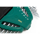 Juego Llaves Allen Punta Redonda L 1.5-10mm 9Pzs Sata
