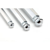 Juego Llaves Allen Punta Redonda L 1.5-10mm 9Pzs Sata