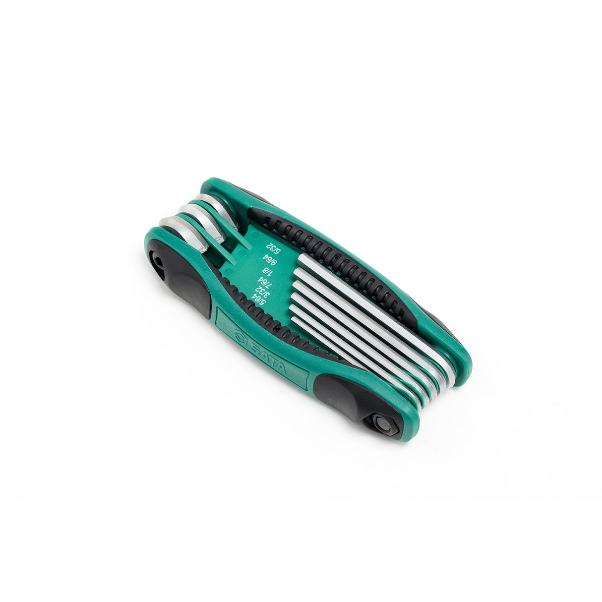 Juego Llaves Allen Plegable pulg 9Pzs Sata