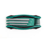 Juego Llaves Allen Plegable pulg 9Pzs Sata