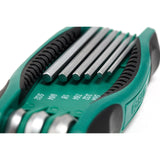 Juego Llaves Allen Plegable pulg 9Pzs Sata
