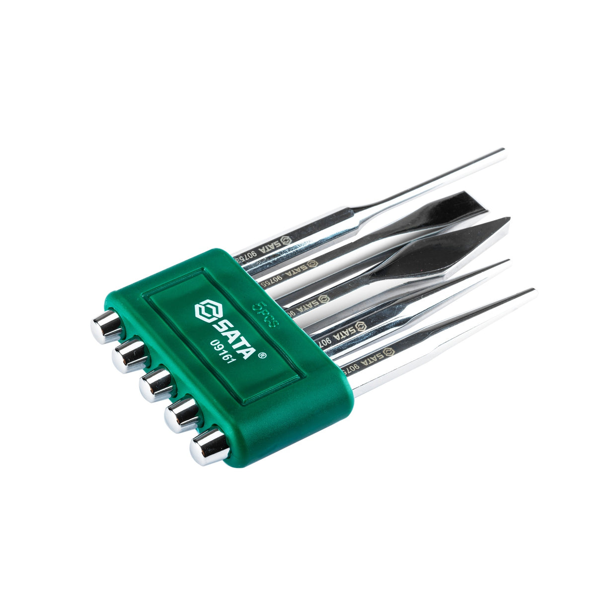 Juego Herramientas Cincel Sacaclavos Punzón 5Pzs Sata