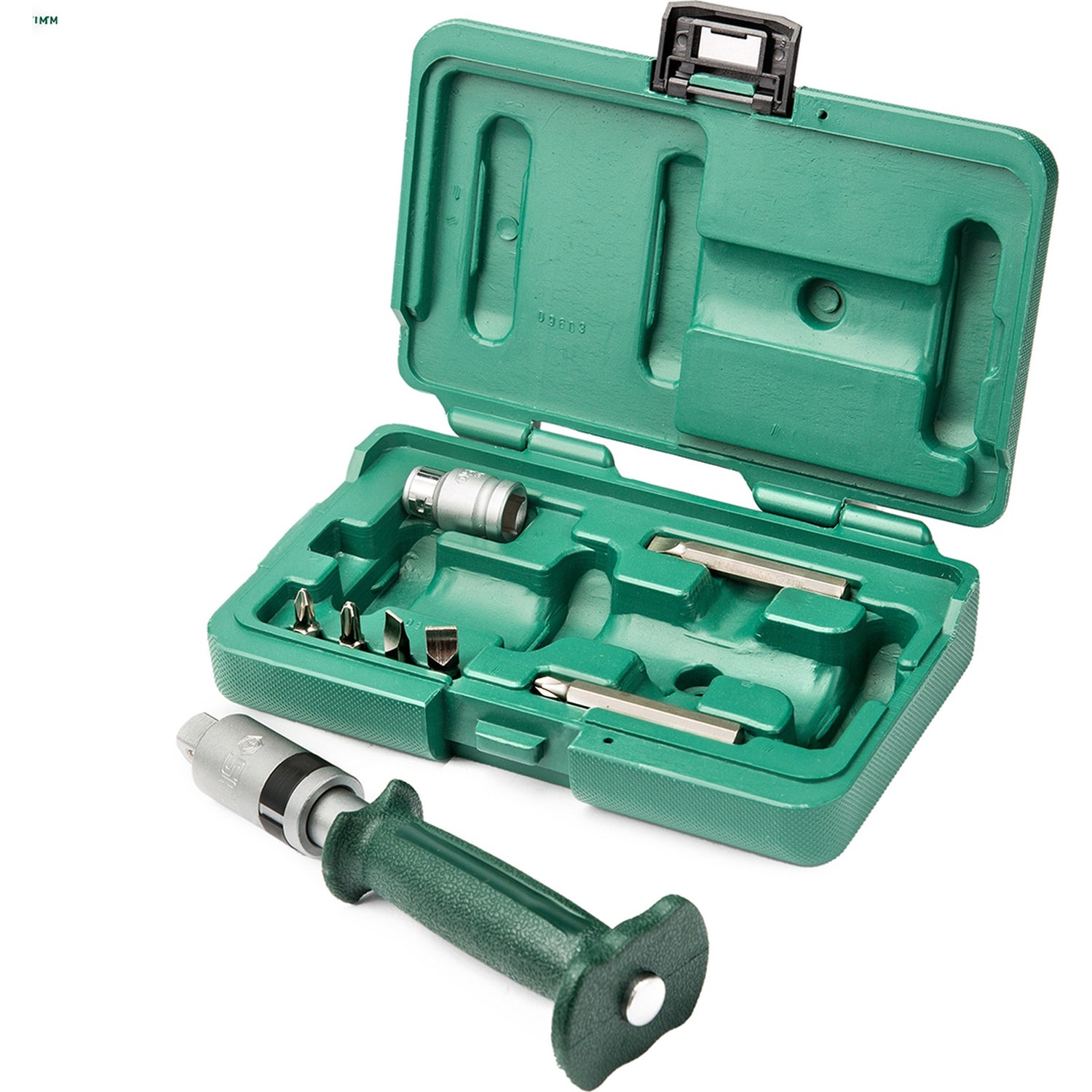 Juego Destornillador Impacto Con Agarre Protector 8Pzs Sata