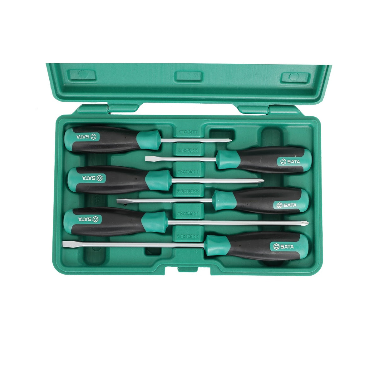 Juego Destornillador Phillips Paleta SerieA 6Pzs Sata