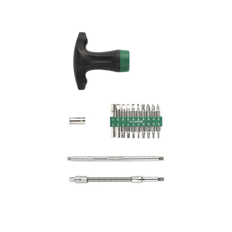 Juego Destornillador Punta Mango T 1/4" 24Pzs Sata