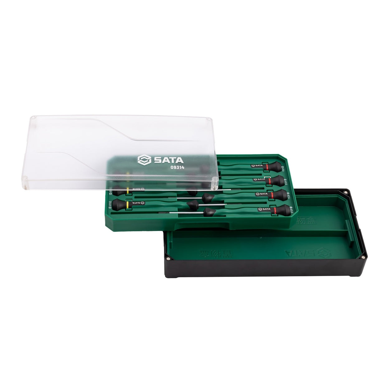 Juego Destornillador Precisión Paleta Phillips 7Pzs Sata