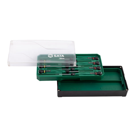 Juego Destornillador Precisión Paleta Phillips 7Pzs Sata