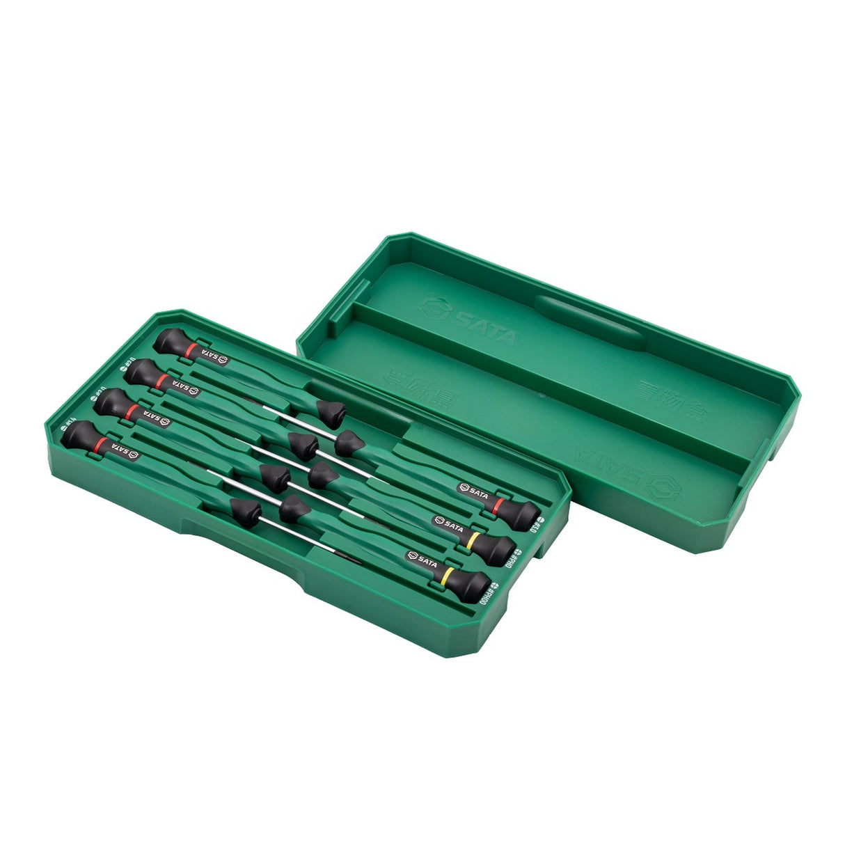 Juego Destornillador Precisión Paleta Phillips 7Pzs Sata