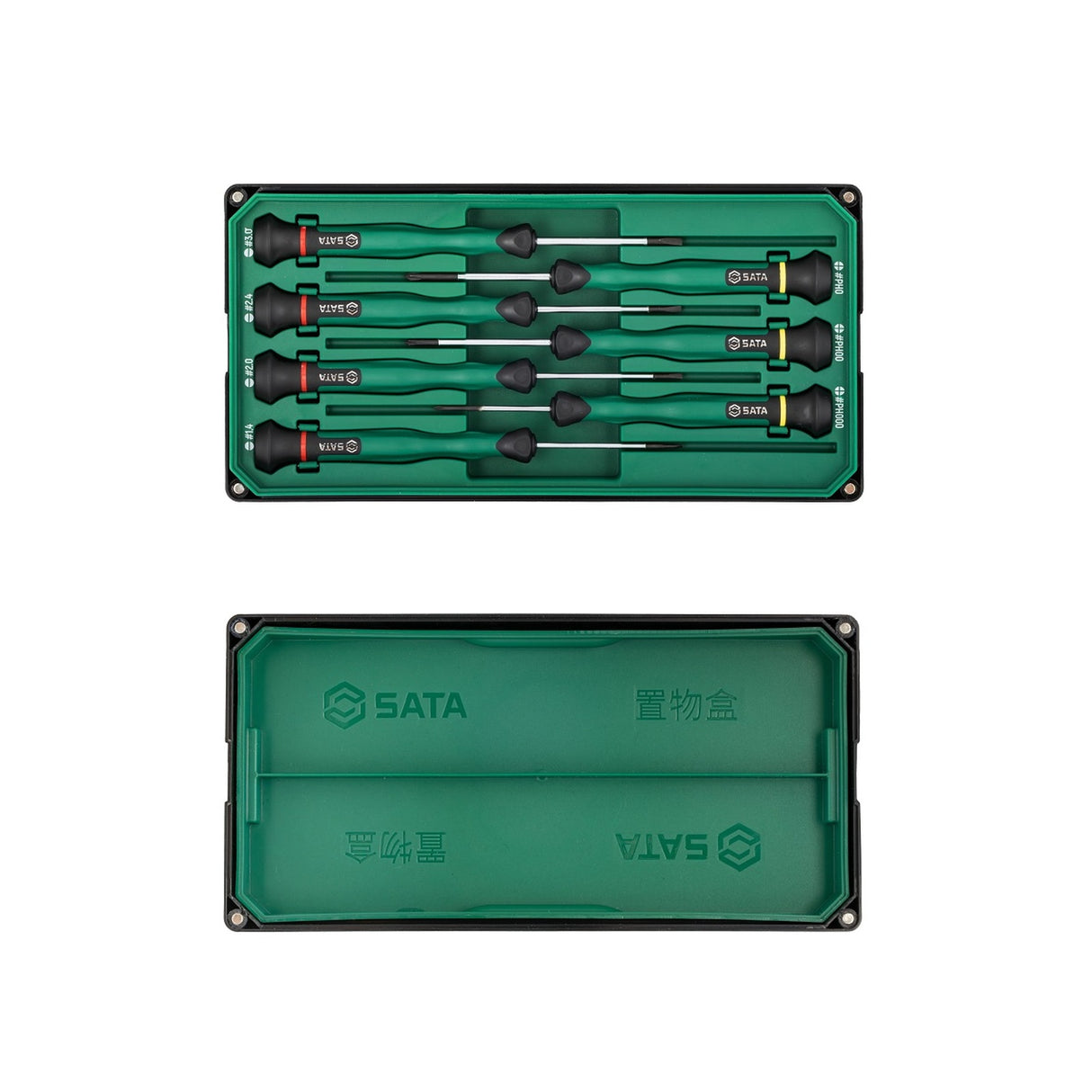 Juego Destornillador Precisión Paleta Phillips 7Pzs Sata