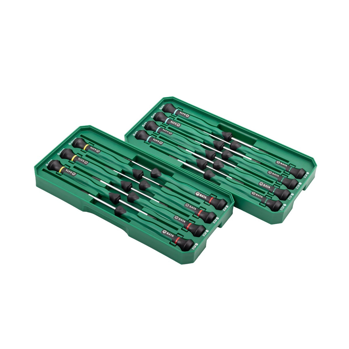 Juego Destornillador Precisión Paleta Phillips Hexagonal Torx 15Pzs Sata