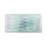 Juego Destornillador Precisión Paleta Phillips Hexagonal Torx 15Pzs Sata