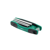 Juego Llaves Allen Plegable mm 8Pzs Sata