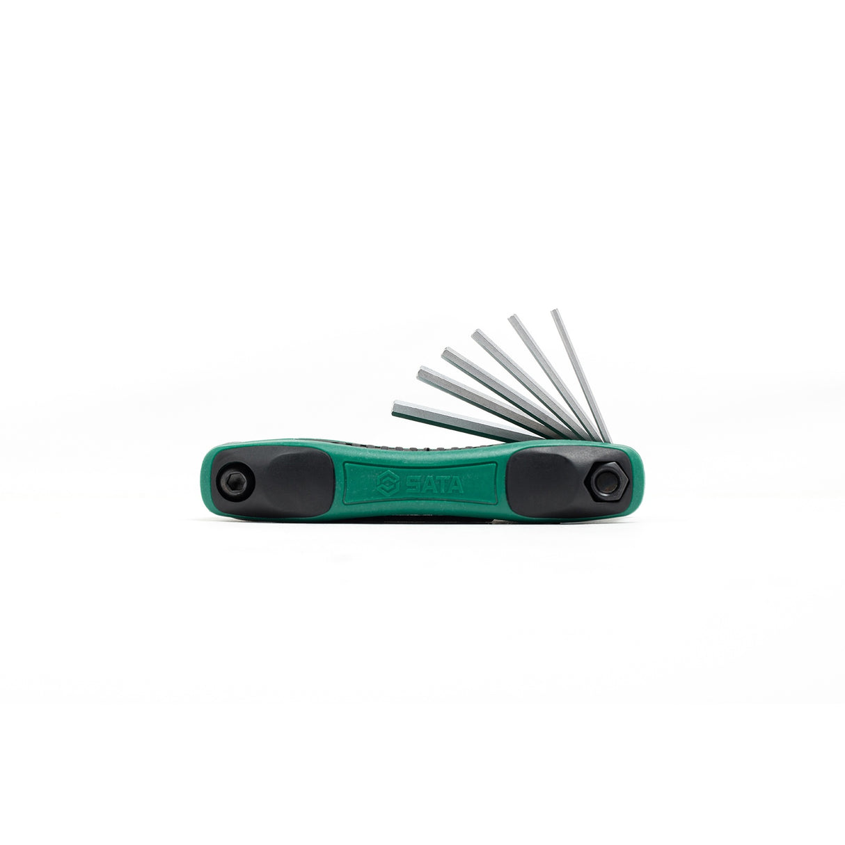 Juego Llaves Allen Plegable pulg 9Pzs Sata