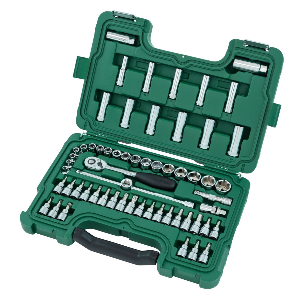Juego Dados Hexagonal 3/8" 6-24mm 60Pzs Sata