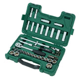 Juego Dados Hexagonal 1/2" 10-32mm 58Pzs Sata