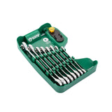Juego Llaves Punta Corona Doble Chicharra 8-19mm Display 8Pzs Sata