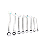 Juego Llaves Punta Corona Doble Chicharra 8-19mm Display 8Pzs Sata
