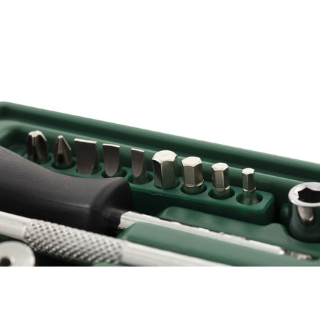 Juego Dados Hexagonal 1/4" 3.5-14mm 52Pzs Sata