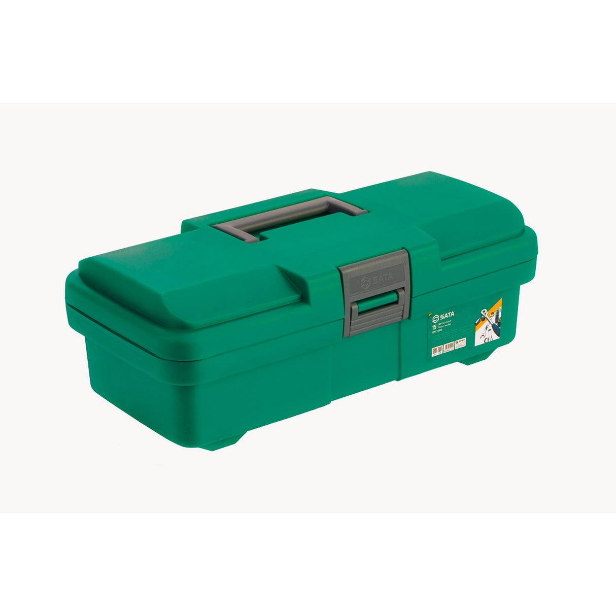 Caja Plástica Para Herramientas 15" Sata