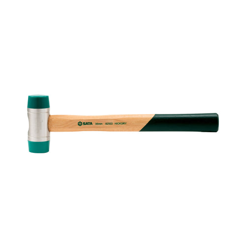 Martillo Cabeza Plástico Mango Madera Sata