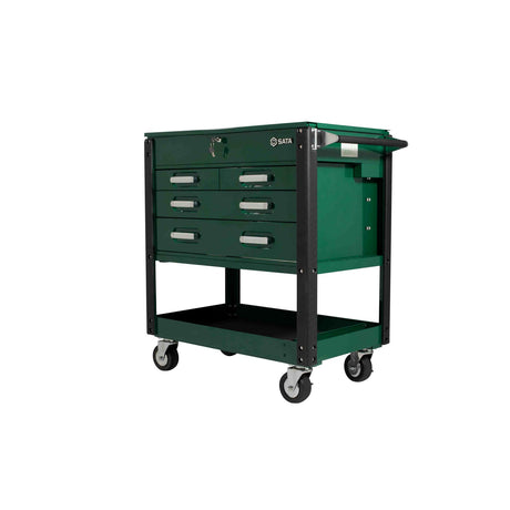 Carro Metálico Con 4 Cajones 2 Bandejas 89x535x113mm Sata