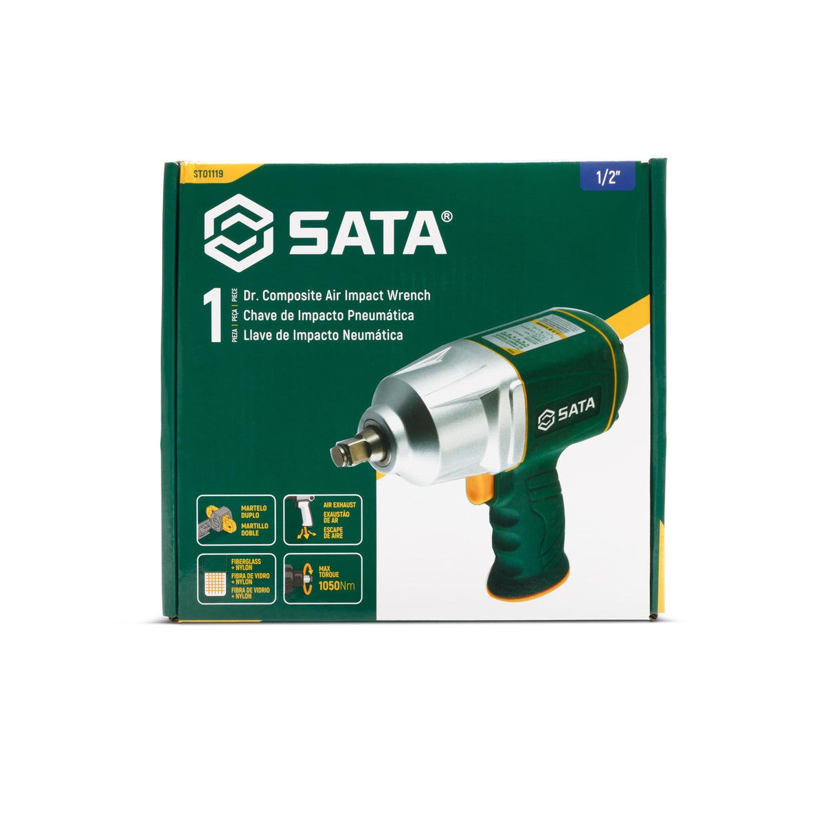 Llave De Impacto Neumática 1050nm Sata
