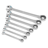 Juego Llaves Punta Corona Chicharra 8-22mm 7Pzs Sata