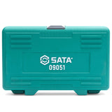 Juego Dados Punta 1/4"-1/2" 18Pzs Sata